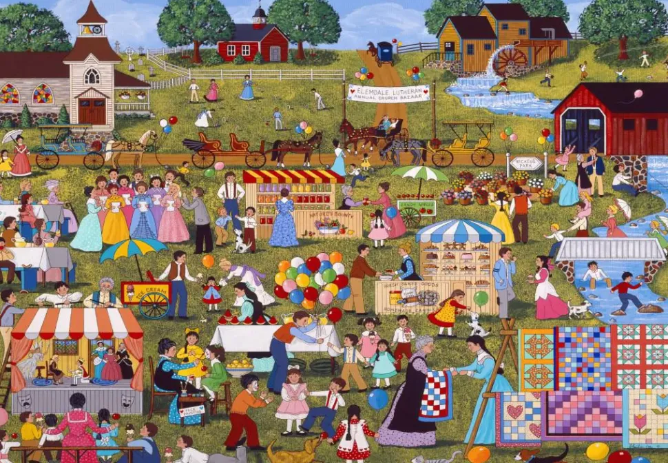 Puzzle Bazar Anual da Igreja