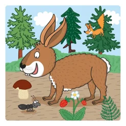 Puzzle Bebê: Onde os animais vivem