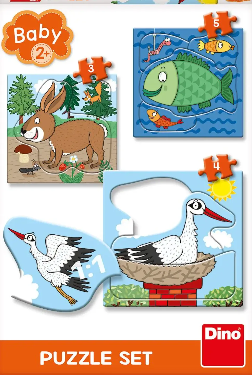 Puzzle Bebê: Onde os animais vivem