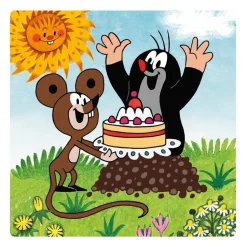 Puzzle Bebê: Toupeira no prado