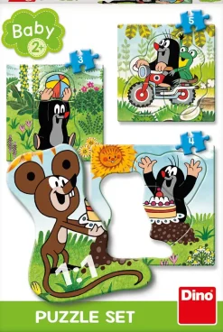 Puzzle Bebê: Toupeira no prado