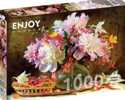 Puzzle Beleza de peônias