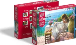 Puzzle Beleza e mar azul