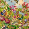 Puzzle Belo jardim de borboletas