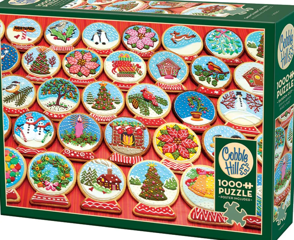 Puzzle Biscoitos de globo de neve