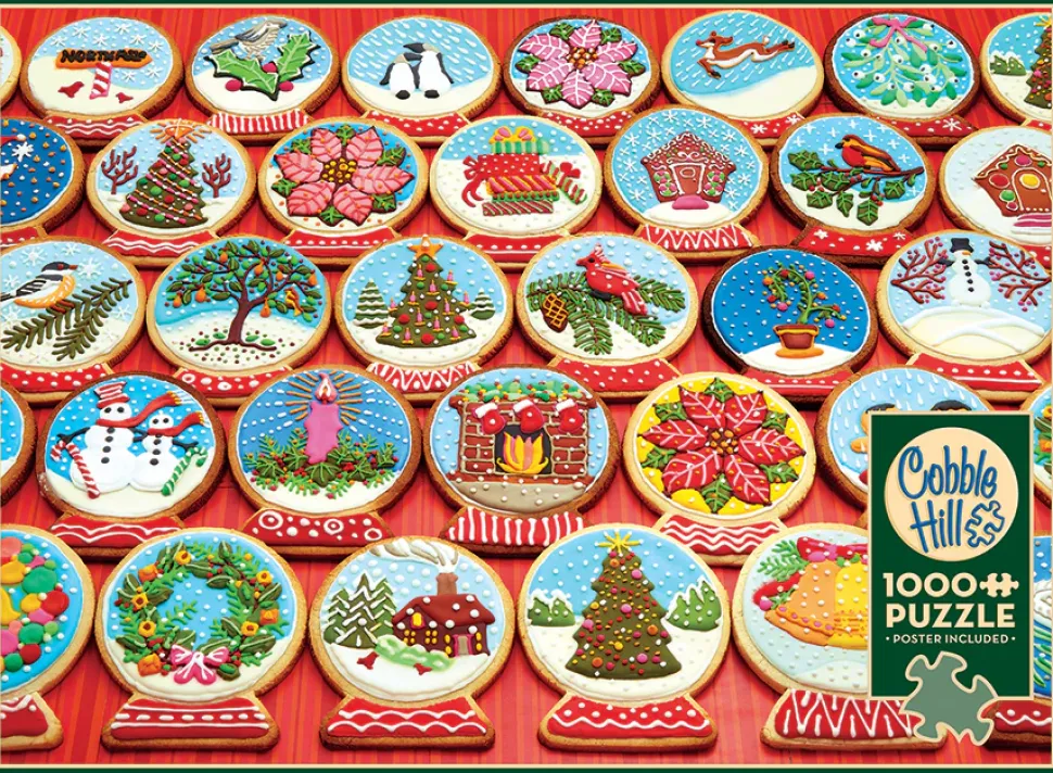 Puzzle Biscoitos de globo de neve