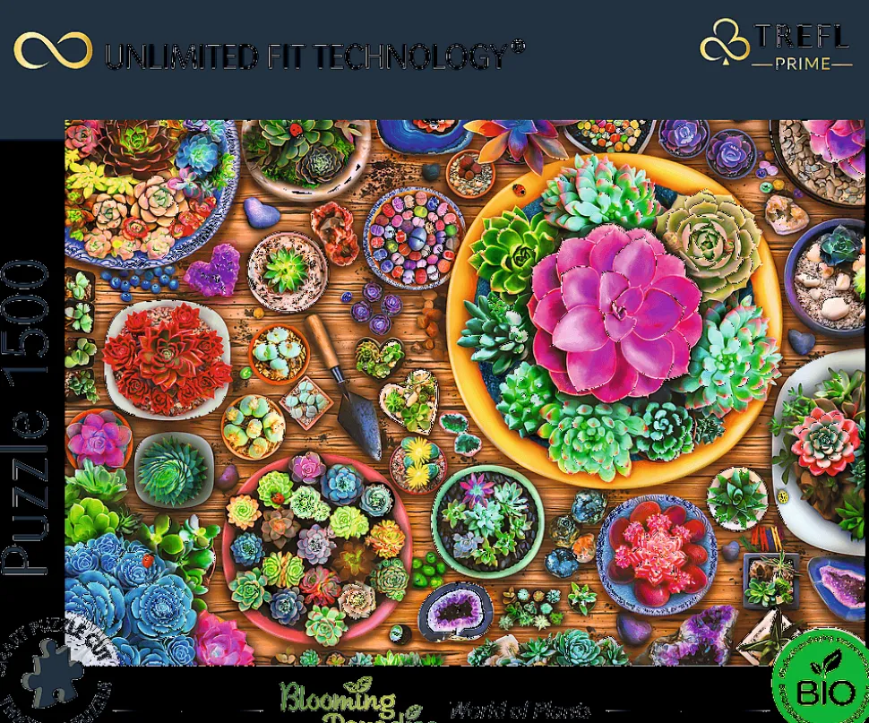 Puzzle Blooming Paradise: Mundo das Plantas UFT