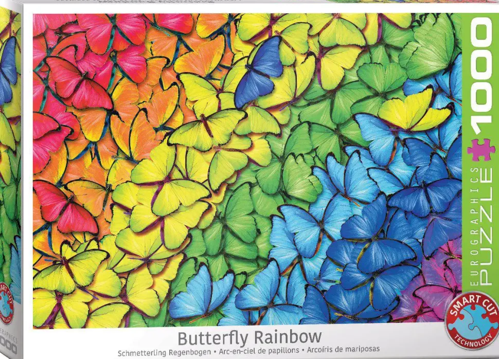Puzzle Borboleta arco-íris