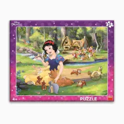 Puzzle Branca de Neve e Animais 40