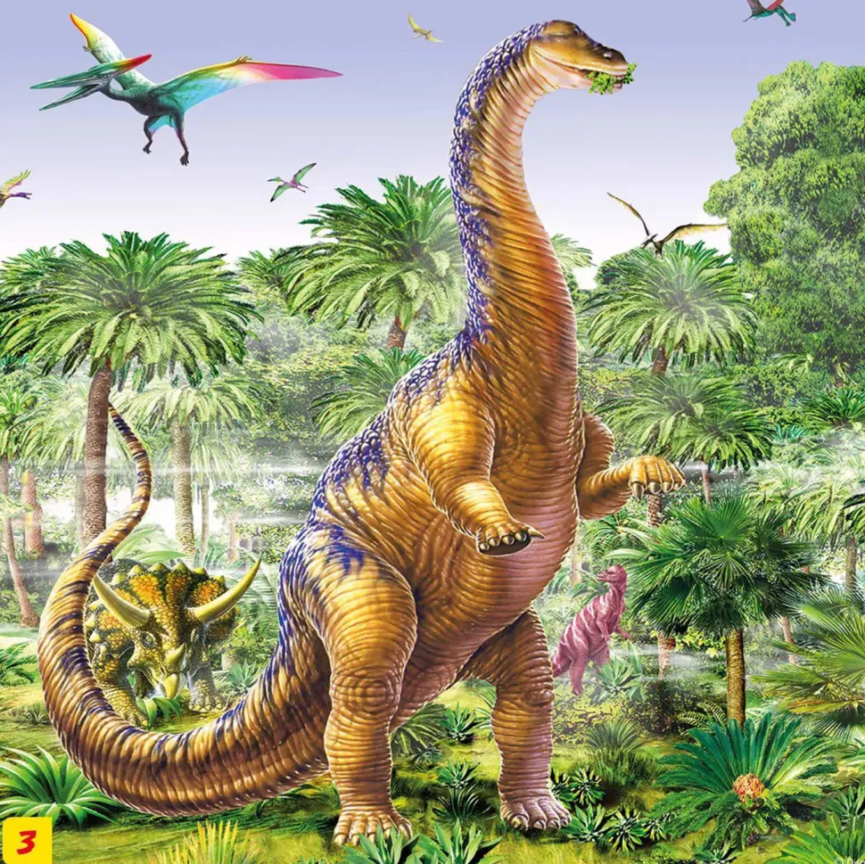 Puzzle Braquiossauro 60 dielikov (3)