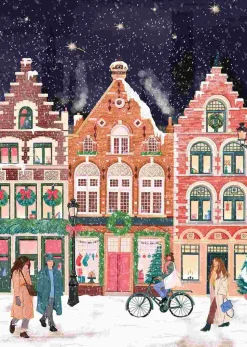 Puzzle Bruges no Natal