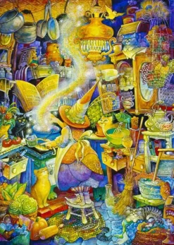 Puzzle Bruxa da cozinha