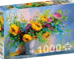 Puzzle Buquê com Flores Amarelas