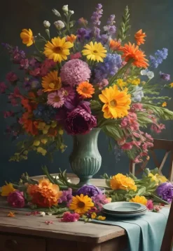 Puzzle Buquê de flores