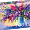 Puzzle Buquê de lilases em um vaso