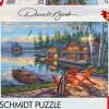 Puzzle Bush: Seeufer am Loon Lake, Nova York
