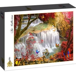 Puzzle Cachoeira da Floresta Profunda