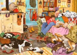 Puzzle Cachorro cansado