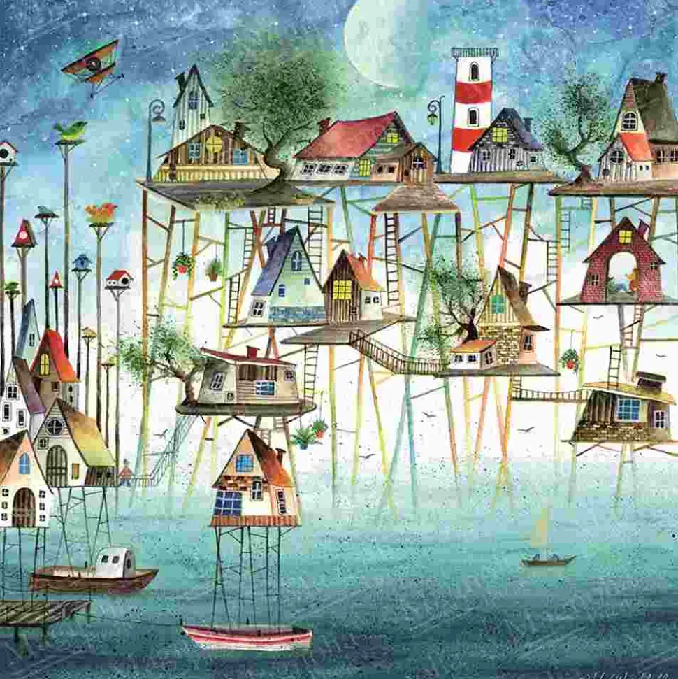 Puzzle Cais da cidade