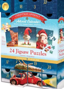 Puzzle Calendário do Advento: Animais de Natal