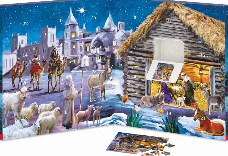 Puzzle Calendário do Advento: Natividade