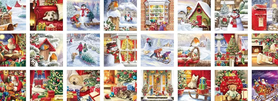 Puzzle Calendário do Advento: Memórias de Natal