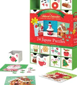 Puzzle Calendário do Advento - Doce Natal 24x50