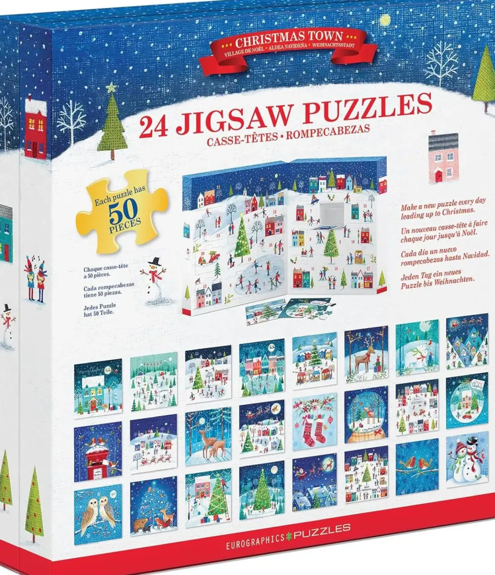 Puzzle Calendário do Advento: Cidade do Natal
