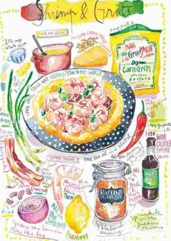 Puzzle Camarão e Grits