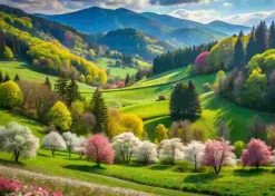 Puzzle Caminhada da primavera