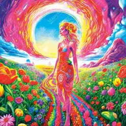 Puzzle Caminho de flores