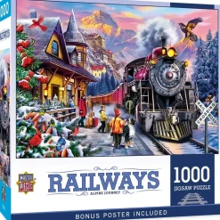 Puzzle Caminhos-de-ferro - Viagem Alpina