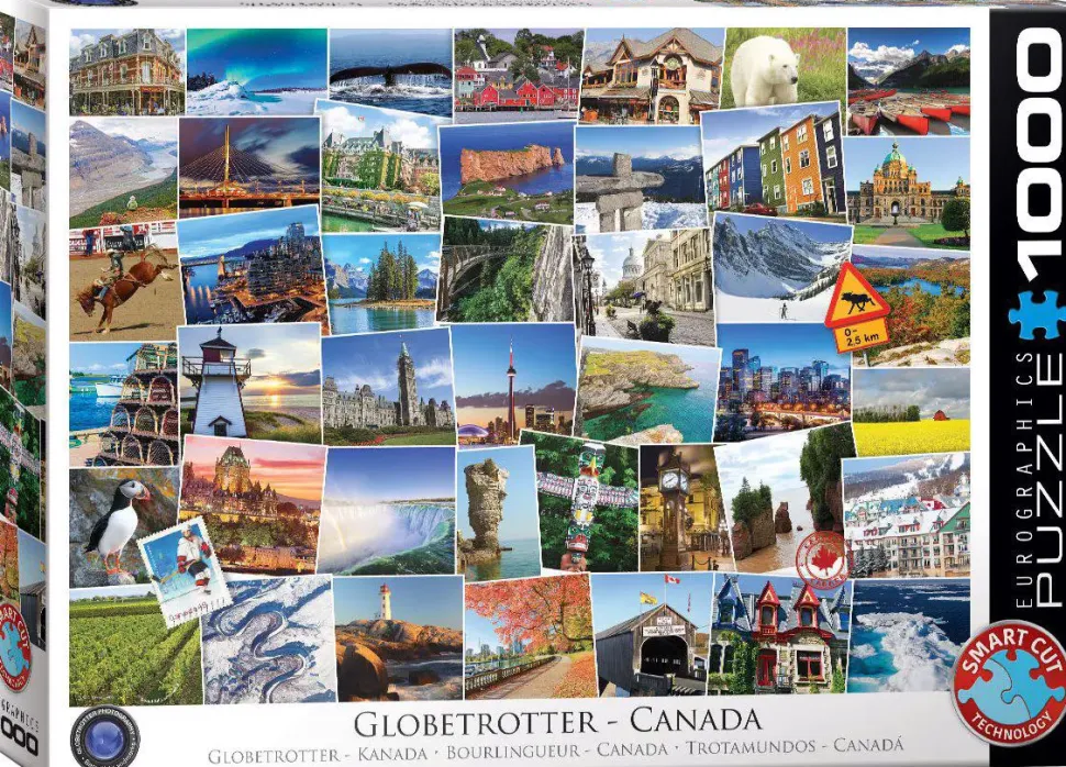 Puzzle Canadá Globetrotter
