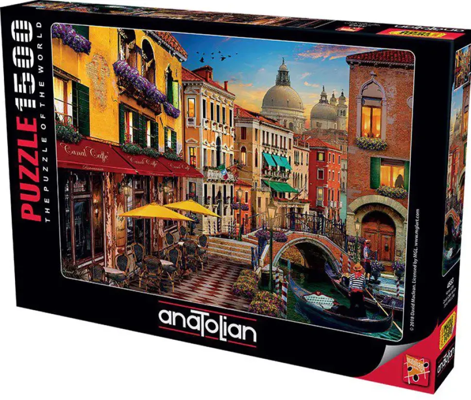 Puzzle Canal Cafe Veneza