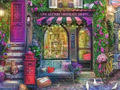 Puzzle Cartas de amor e chocolate