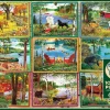 Puzzle Cartões postais de Lake Country