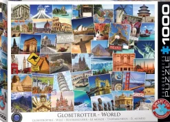 Puzzle Cartão postal de todo o mundo
