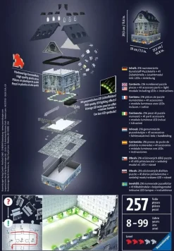 Puzzle Casa assombrada à noite LED