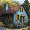 Puzzle Casa azul