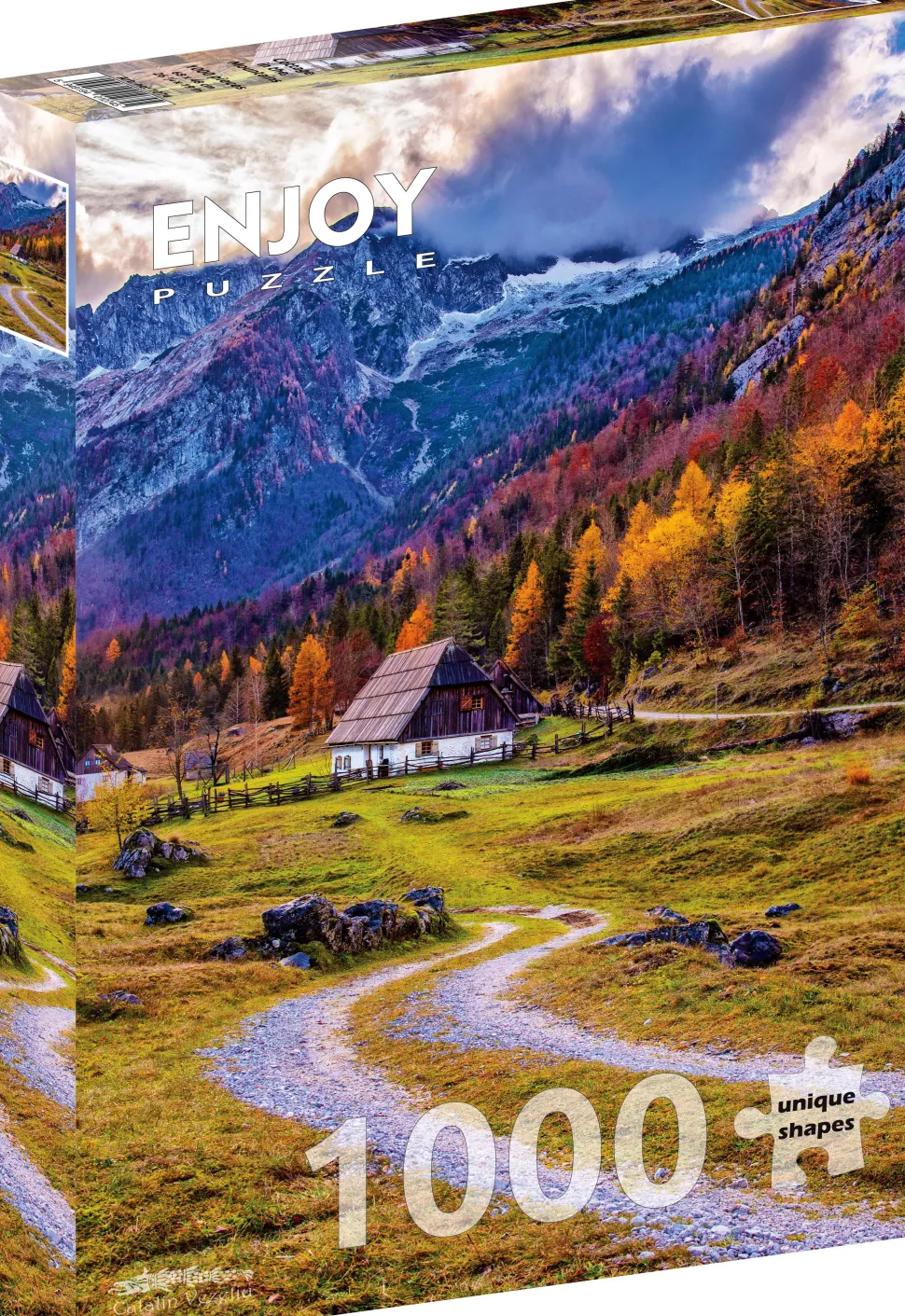 Puzzle Casa de campo nas montanhas