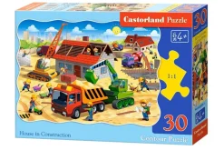 Puzzle Casa em construção