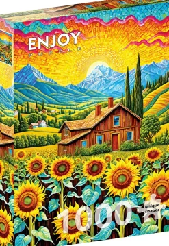 Puzzle Casa Girassol