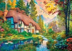 Puzzle Casa junto ao rio