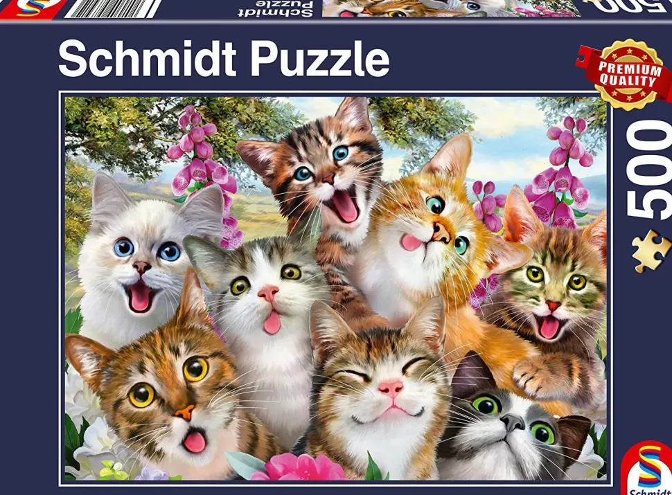 Puzzle Cat Selfie