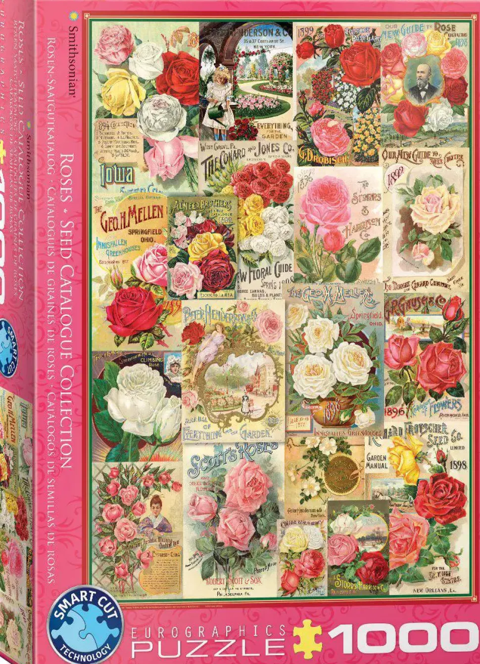 Puzzle Catálogo de sementes de rosas