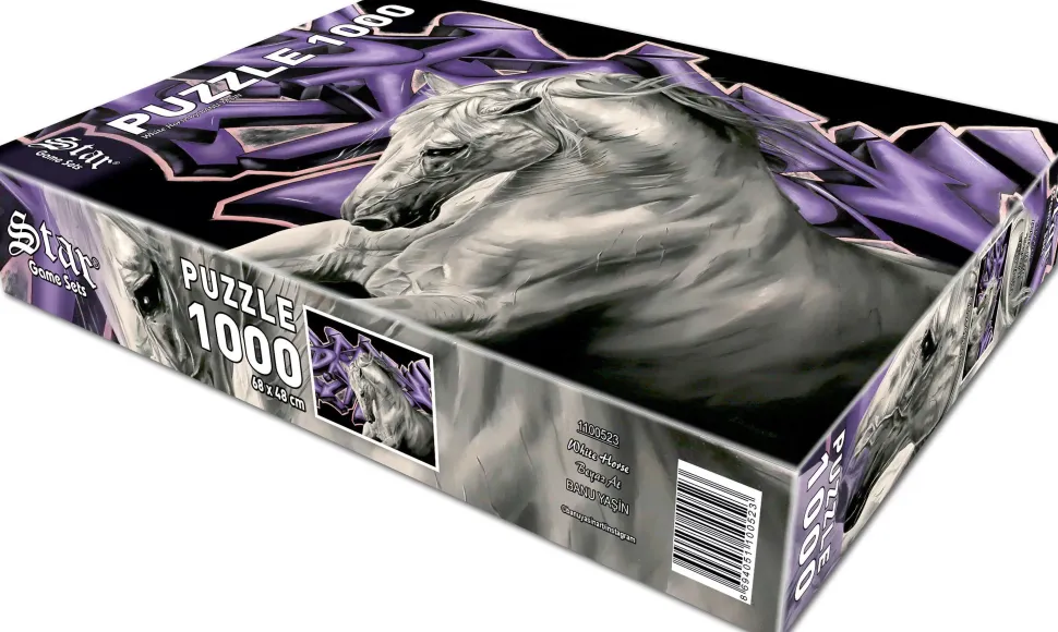 Puzzle Cavalo Branco