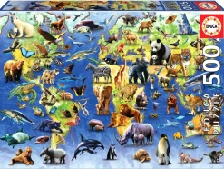 Puzzle Cem espécies ameaçadas