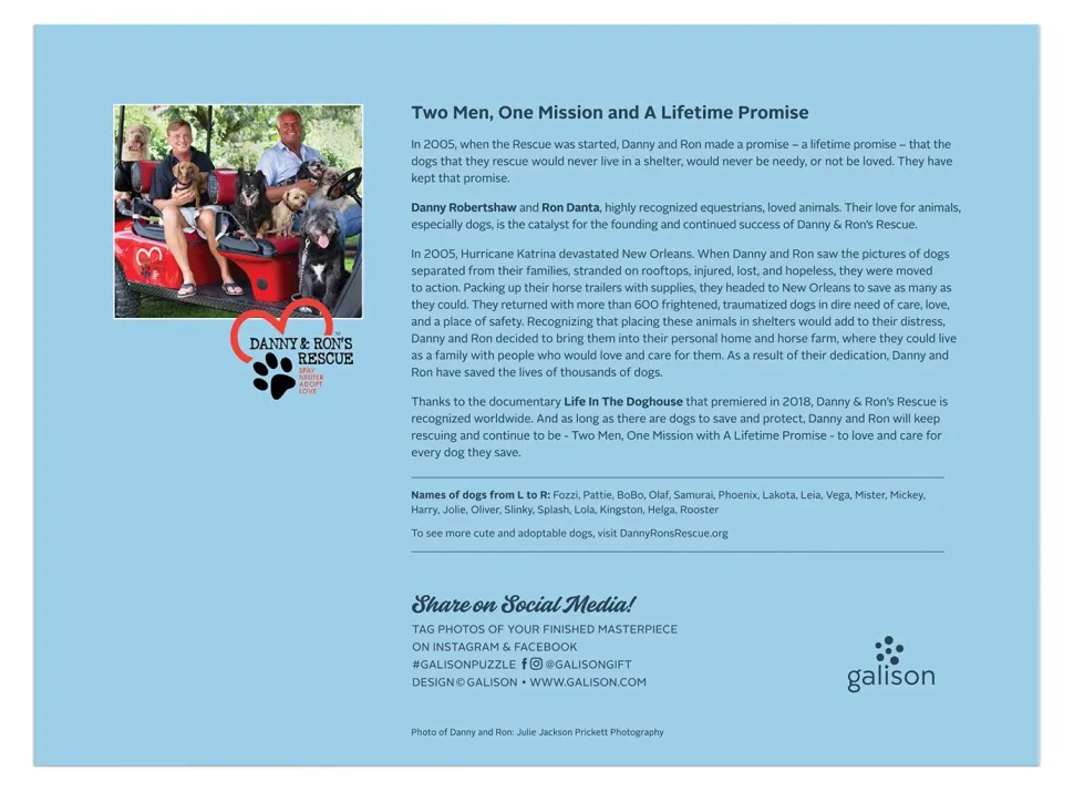 Puzzle Cães de resgate