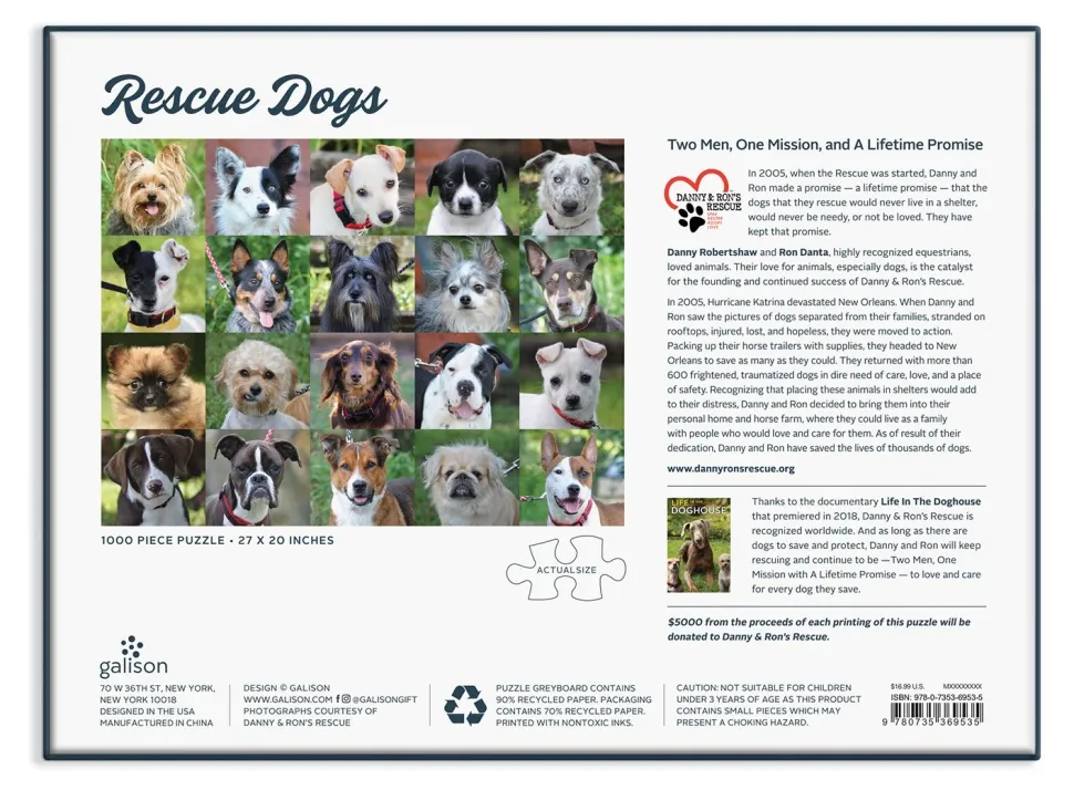 Puzzle Cães de resgate