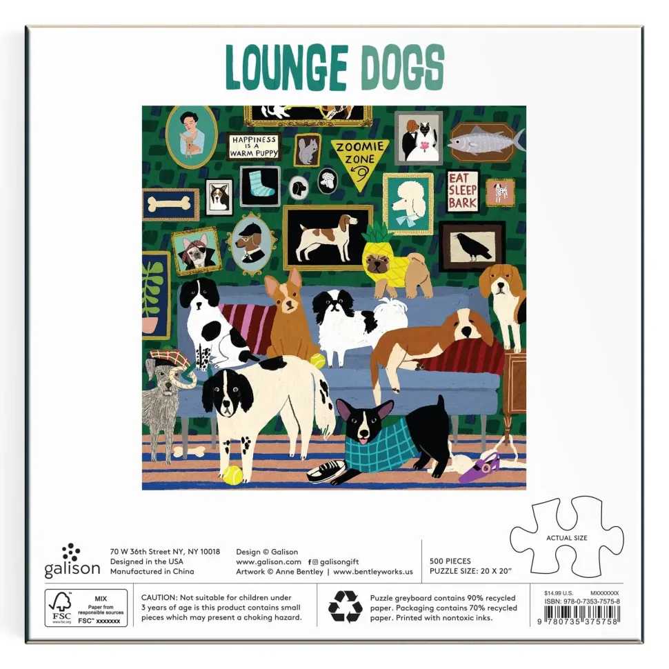 Puzzle Cães Lounge
